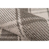 Marlborough Charles Plaid Handwoven Wool Rug, Grey - Rugs - 4