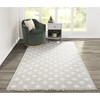 Topanga Lucille Handwoven Wool Rug, Grey - Rugs - 2