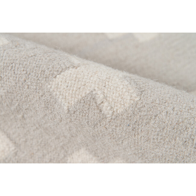 Topanga Lucille Handwoven Wool Rug, Grey - Rugs - 3