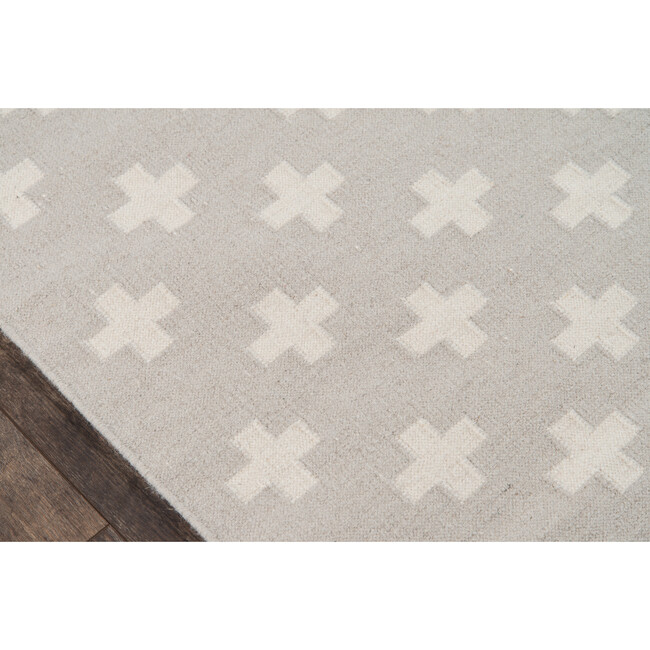 Topanga Lucille Handwoven Wool Rug, Grey - Rugs - 6
