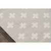 Topanga Lucille Handwoven Wool Rug, Grey - Rugs - 6