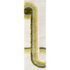 Retro Bullseye Hand-Tufted Rug, Green - Rugs - 3