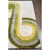 Retro Bullseye Hand-Tufted Rug, Green - Rugs - 6