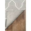 Langdon Prince Handwoven Wool Rug, Grey - Rugs - 5