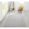 Langdon Prince Handwoven Wool Rug, Grey - Rugs - 7