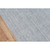 Ledgebrook Washington Handwoven Rug, Grey - Rugs - 6
