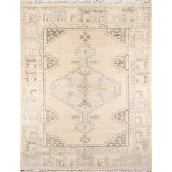 Concord Walden Hand-Knotted Wool Rug, Beige