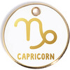 Zodiac Tag, White and Gold - Pet ID Tags - 2