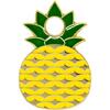 Pineapple Tag, Yellow - Pet ID Tags - 1 - thumbnail