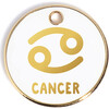 Zodiac Tag, White and Gold - Pet ID Tags - 8