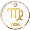 Zodiac Tag, White and Gold - Pet ID Tags - 10 - thumbnail