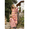 Kid's Catan, Orange & Purple - Dresses - 3