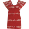 Kid's Kaftan, Red - Dresses - 2 - thumbnail