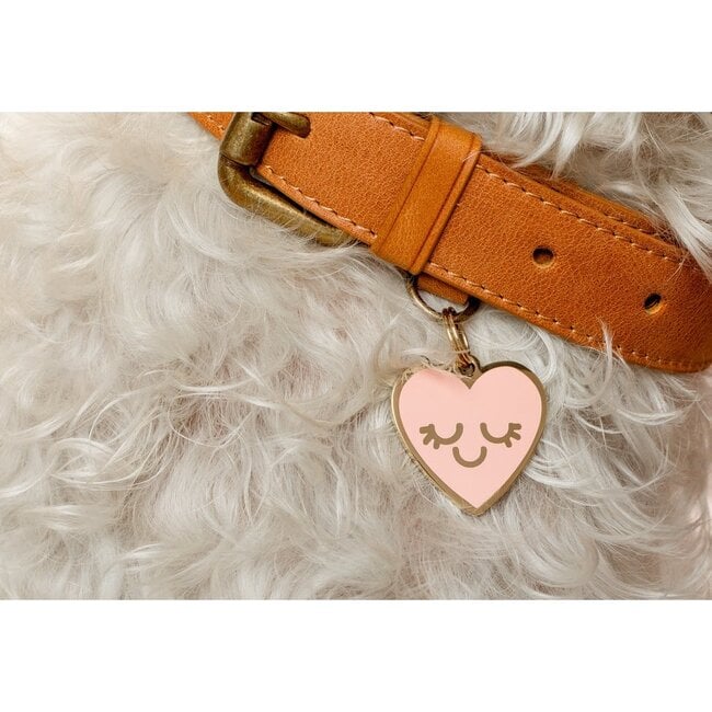 Smiling Heart Pet ID Tag - Pet ID Tags - 3