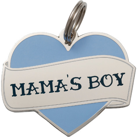 Mama's Boy Pet ID Tag