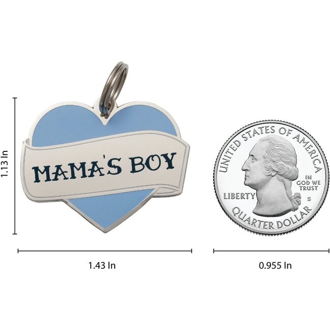 Mama's Boy Pet ID Tag - Pet ID Tags - 4