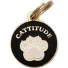 Cattitude Pet ID Tag - Pet ID Tags - 1 - thumbnail