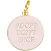 Adopt Don't Shop Pet ID Tag, Pink - Pet ID Tags - 1 - thumbnail