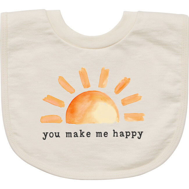 You Make Me Happy Bib