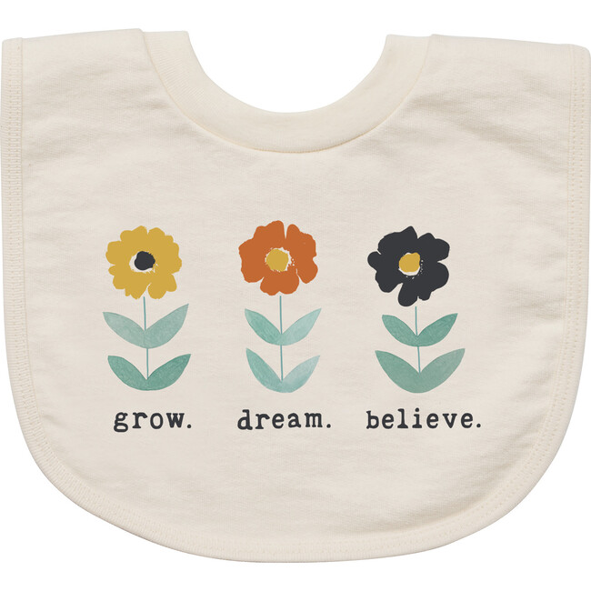 Grow. Dream. Believe Bib - Bibs - 1
