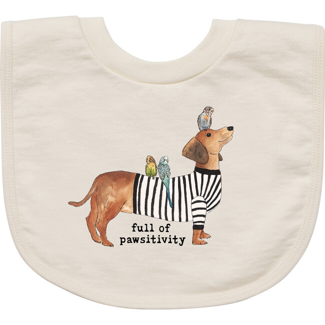 Full Of Pawsitivity Bib - Bibs - 1