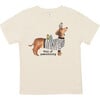 Full Of Pawsitivity Unbleached Toddler Tee - T-Shirts - 1 - thumbnail