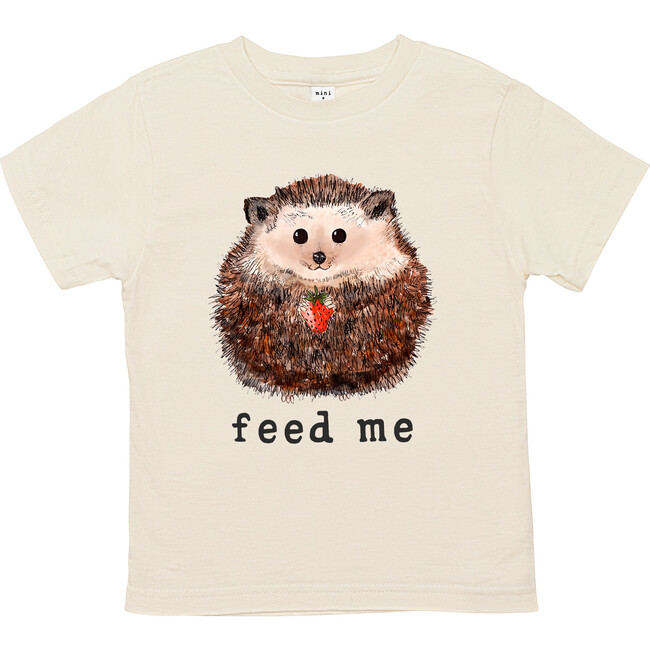 Feed Me Unbleached Toddler Tee