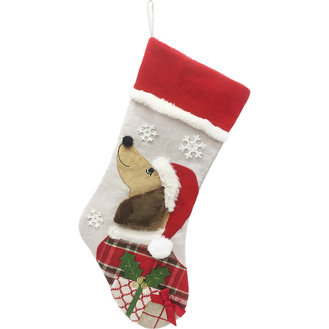 Dachshund Holiday Stocking - Stockings - 1