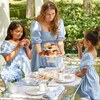 Celeste Smocked Dress, Dusty Blue - Dresses - 4
