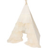 Ivory Ruffle Tulle Play Tent - Play Tents - 1 - thumbnail