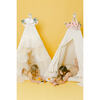 Ivory Ruffle Tulle Play Tent - Play Tents - 2 - thumbnail