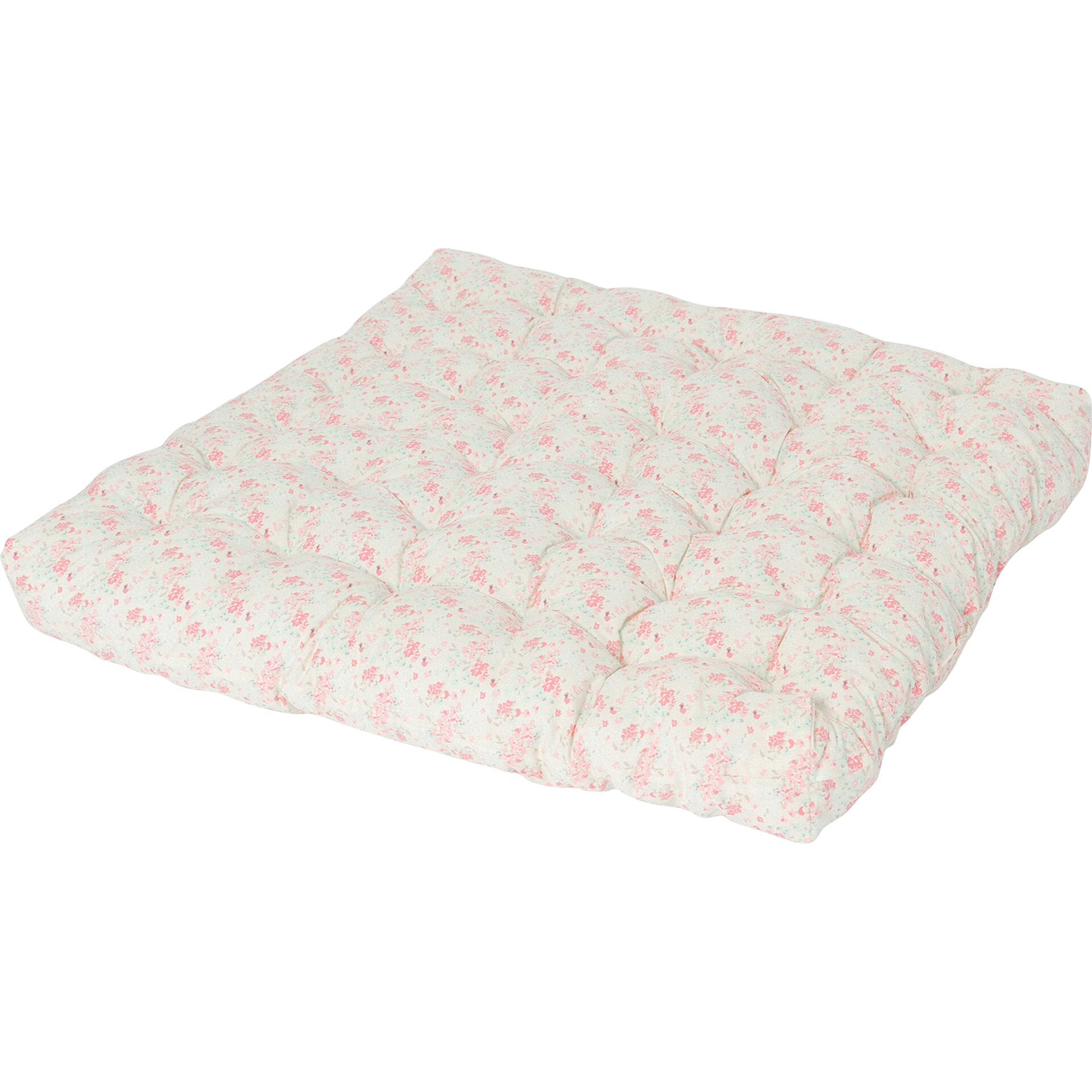 Becky Play Mattress, Pink Ditsy Floral - Kids Seating - 1