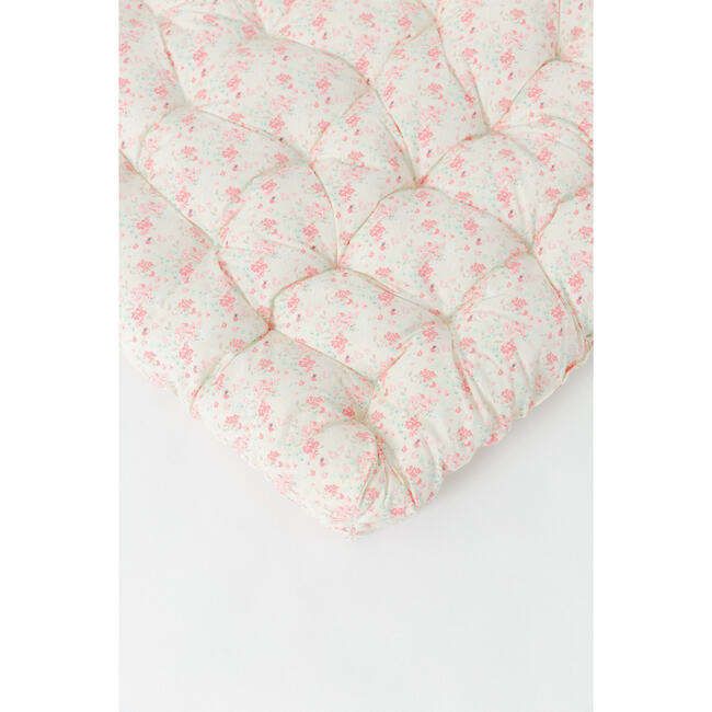 Becky Play Mattress, Pink Ditsy Floral