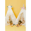 Ivory Ruffle Tulle Play Tent - Play Tents - 5