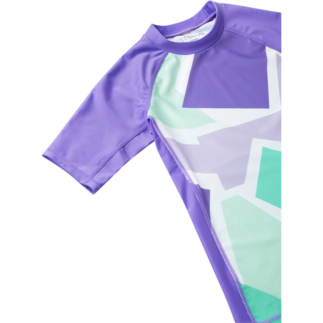 Joonia Swim shirt, Vivid Violet