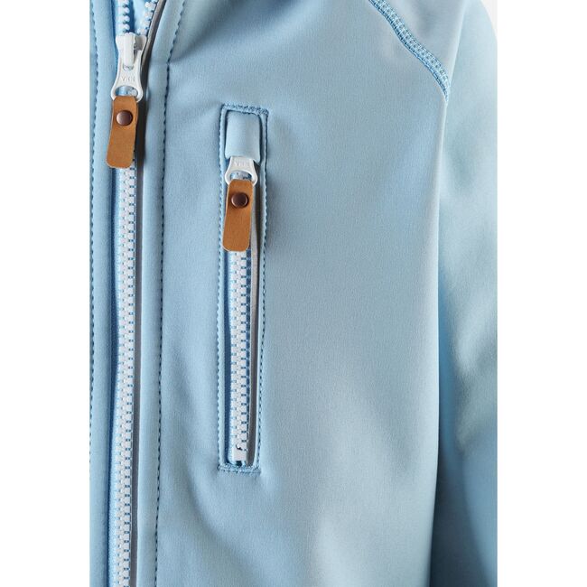 Vantti Softshell Jacket, Blue Dream - Jackets - 4