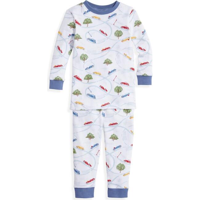 Printed Pima Jammies, Vintage Cars - Pajamas - 1