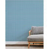 Barbie Gingham Traditional Wallpaper, Cadet Blue - Wallpaper - 4