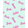 Barbie Logo Mix Traditional Wallpaper, Robin's Egg - Wallpaper - 1 - thumbnail