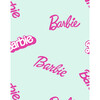 Barbie Logo Mix Traditional Wallpaper, Robin's Egg - Wallpaper - 3