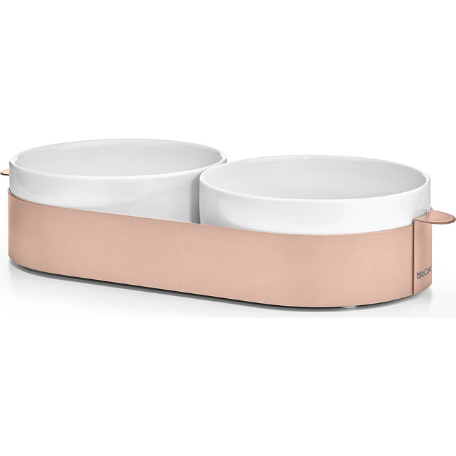 Tavoletta Dog Bowl Set, Nude