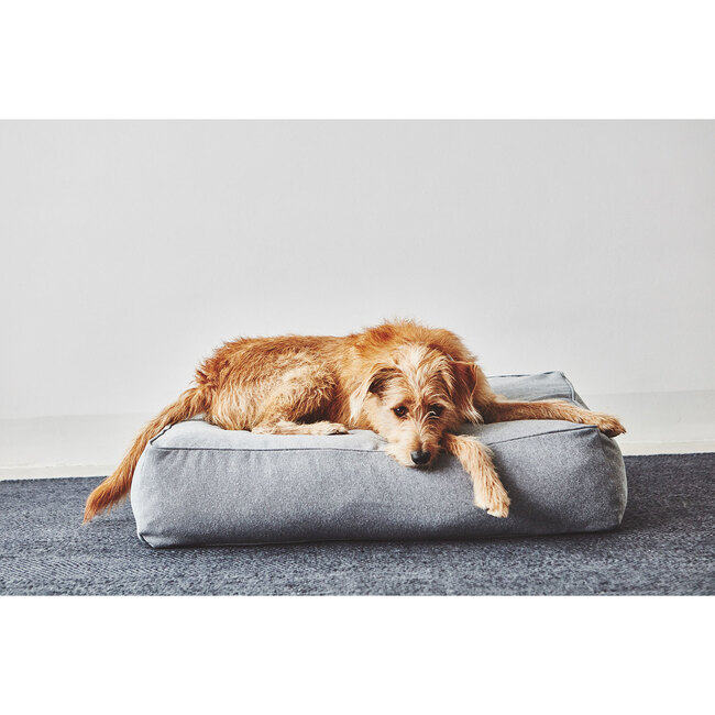 Stella Dog Lounge Cushion, Mottled Slate