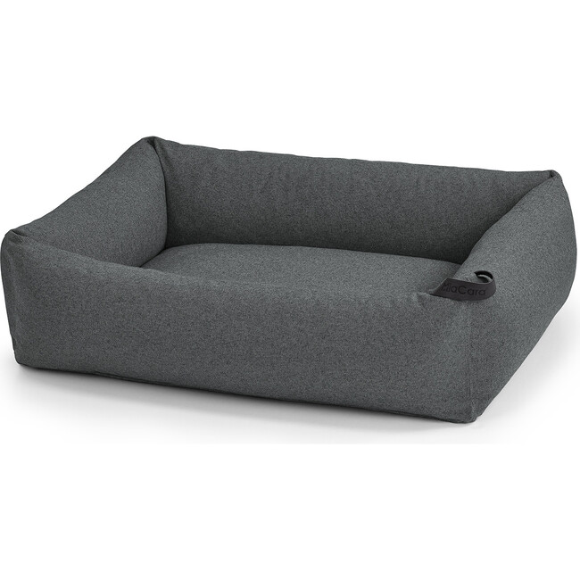 Stella Box Dog Bed, Mottled Anthracite
