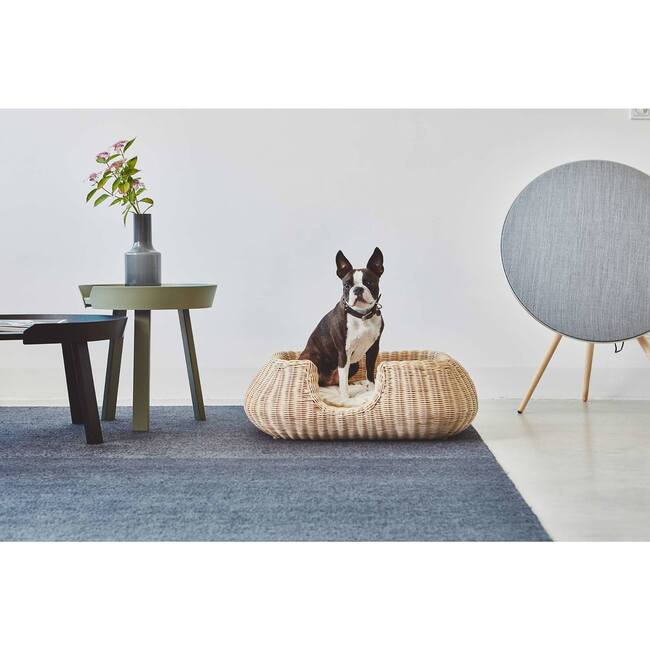 Mio Dog Basket, Natural and Cream