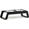 Desco Cat Feeder, Black - Pet Bowls & Feeders - 1 - thumbnail