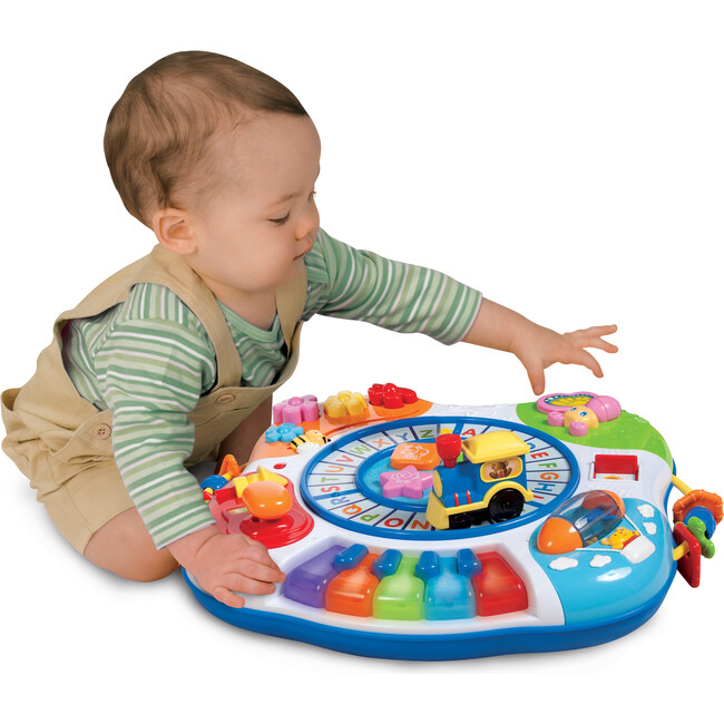 Letter Train & Piano Activity Table - Developmental Toys - 3