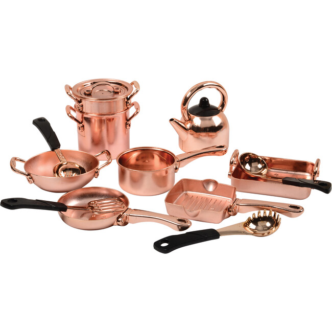 Copper Kitchen Set - Copper - Play Food - 1