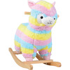 Rainbow Llama Rocker - Ride-On - 1 - thumbnail
