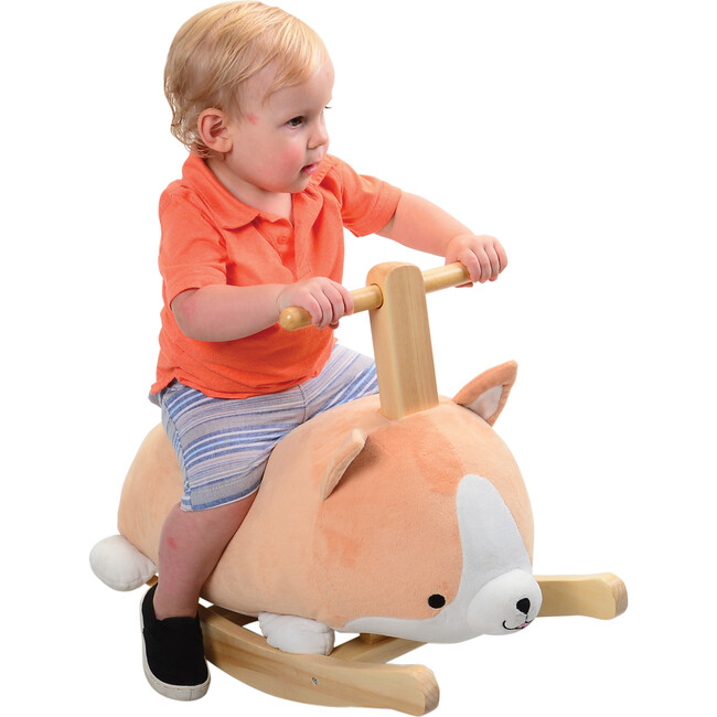 Corgi Dog Rocker - Tan - Ride-On - 3