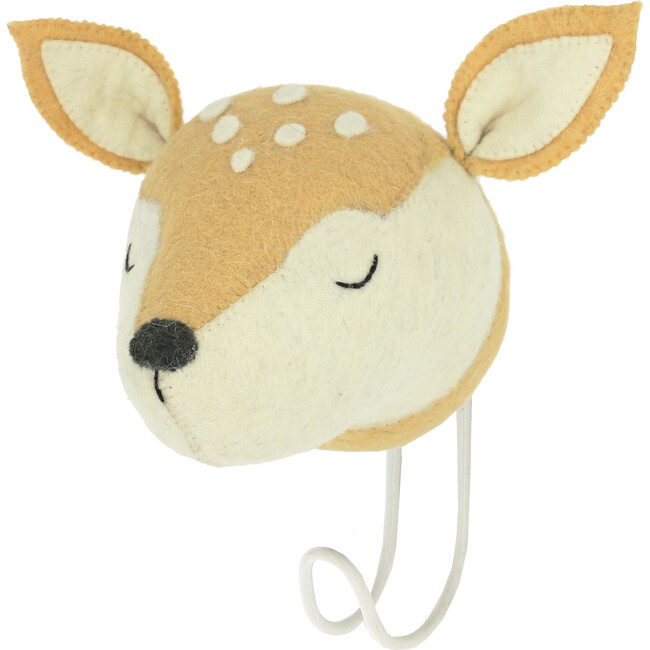 Sleepy Deer Hook, Light Tan